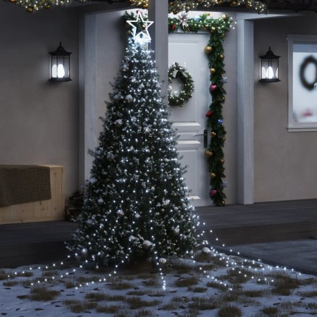 Luces para árbol de Navidad 320 LEDs blanco frío 375 cm en Decoración Festiva y Estacional | Comprar online en Foru.es