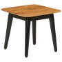 Mesa de centro hierro y madera maciza de mango 45x45x40 cm en Mesas de centro | Comprar online en Foru.es