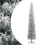 Árbol Navidad estrecho con soporte y nieve artificial PVC 270cm en Decoración Festiva y Estacional | Comprar online en Foru.es