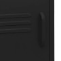 Mesita de noche acero negro 35x35x51 cm de vidaXL, Mesitas de noche - Ref: Foro24-336223, Precio: 84,37 €, Descuento: %