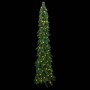 Árbol de Navidad artificial iluminado con 130 LEDs 210 cm en Decoración Festiva y Estacional | Comprar online en Foru.es