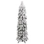 Árbol de Navidad artificial iluminado con 60 LED y nieve 120 cm en Decoración Festiva y Estacional | Comprar online en Foru.es