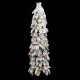 Árbol de Navidad artificial iluminado con 80 LED y nieve 150 cm en Decoración Festiva y Estacional | Comprar online en Foru.es