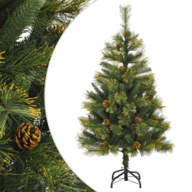 Árbol de Navidad artificial con piñas 120 cm en Decoración Festiva y Estacional | Comprar online en Foru.es