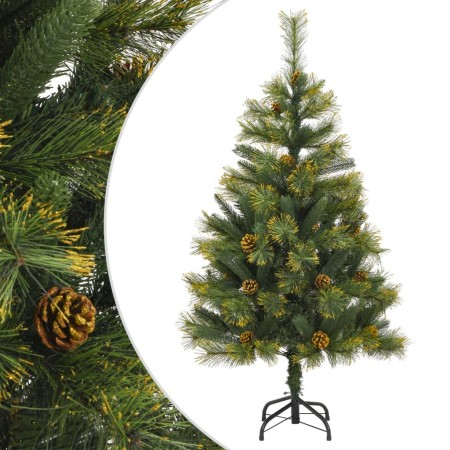 Árbol de Navidad artificial con piñas 120 cm en Decoración Festiva y Estacional | Comprar online en Foru.es