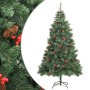 Árbol de Navidad artificial con piñas y bayas 240 cm en Decoración Festiva y Estacional | Comprar online en Foru.es