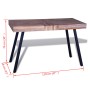 Mesita de madera de teca reciclada de vidaXL, Mesas auxiliares - Ref: Foro24-241707, Precio: 147,57 €, Descuento: %