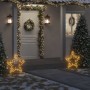 Estrella de luz decorativa Navidad con estacas 80 LED 60 cm en Decoración Festiva y Estacional | Comprar online en Foru.es