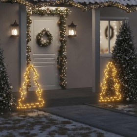 Árbol de Navidad luces decorativas con estacas 115 LED 90 cm en Decoración Festiva y Estacional | Comprar online en Foru.es