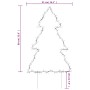 Árbol de Navidad luces decorativas con estacas 80 LED 60 cm en Decoración Festiva y Estacional | Comprar online en Foru.es