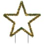 Estrella de luz decorativa Navidad con estacas 115 LED 85 cm en Decoración Festiva y Estacional | Comprar online en Foru.es