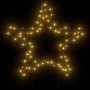 Estrella de luz decorativa Navidad con estacas 80 LED 60 cm en Decoración Festiva y Estacional | Comprar online en Foru.es