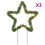 Estrella de luz decorativa Navidad con estacas 50 LED 29 cm en Decoración Festiva y Estacional | Comprar online en Foru.es