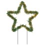 Estrella de luz decorativa Navidad con estacas 50 LED 29 cm en Decoración Festiva y Estacional | Comprar online en Foru.es