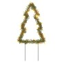 Árbol de Navidad lde uces con estacas 3 uds 50 LED 30 cm en Decoración Festiva y Estacional | Comprar online en Foru.es