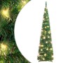 Árbol de Navidad artificial desplegable 50 LED verde 120 cm en Decoración Festiva y Estacional | Comprar online en Foru.es