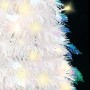 Árbol de Navidad artificial desplegable 200 LED blanco 210 cm en Decoración Festiva y Estacional | Comprar online en Foru.es