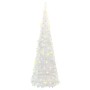 Árbol de Navidad artificial desplegable 200 LED blanco 210 cm en Decoración Festiva y Estacional | Comprar online en Foru.es
