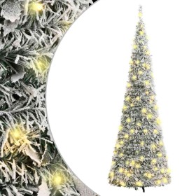 Árbol de Navidad artificial desplegable con nieve 200 LED 210cm en Decoración Festiva y Estacional | Comprar online en Foru.es