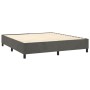 Cama box spring con colchón terciopelo gris oscuro 180x200 cm de vidaXL, Camas y somieres - Ref: Foro24-3142918, Precio: 569,...