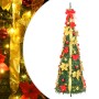 Árbol de Navidad artificial desplegable 50 LED verde 120 cm en Decoración Festiva y Estacional | Comprar online en Foru.es
