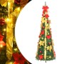 Árbol de Navidad artificial desplegable 150 LED verde 180 cm en Decoración Festiva y Estacional | Comprar online en Foru.es