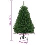 Árbol de Navidad artificial con bisagras y soporte verde 150 cm en Decoración Festiva y Estacional | Comprar online en Foru.es