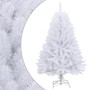 Árbol de Navidad artificial con bisagras y soporte blanco 120cm en Decoración Festiva y Estacional | Comprar online en Foru.es