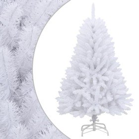 Árbol de Navidad artificial con bisagras y soporte blanco 120cm en Decoración Festiva y Estacional | Comprar online en Foru.es