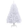 Árbol de Navidad artificial con bisagras y soporte blanco 120cm en Decoración Festiva y Estacional | Comprar online en Foru.es