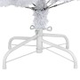 Árbol de Navidad artificial con bisagras y soporte blanco 120cm en Decoración Festiva y Estacional | Comprar online en Foru.es