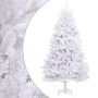 Árbol de Navidad artificial con bisagras y soporte blanco 240cm en Decoración Festiva y Estacional | Comprar online en Foru.es