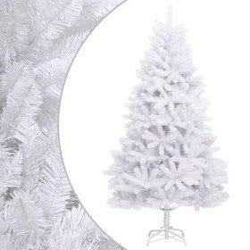 Árbol de Navidad artificial con bisagras y soporte blanco 240cm en Decoración Festiva y Estacional | Comprar online en Foru.es