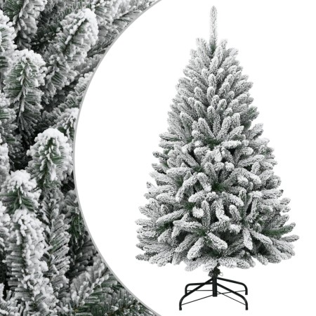 Árbol de Navidad artificial con bisagras y nieve flocada 150 cm en Decoración Festiva y Estacional | Comprar online en Foru.es
