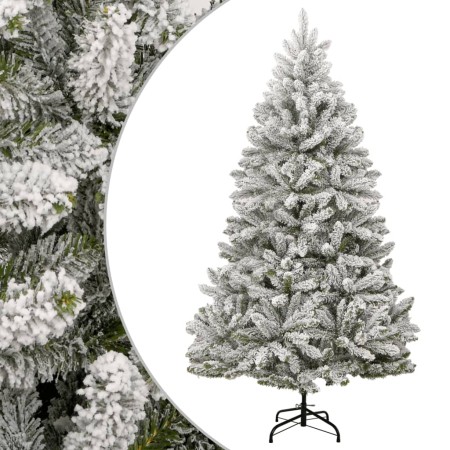 Árbol de Navidad artificial con bisagras y nieve flocada 180 cm en Decoración Festiva y Estacional | Comprar online en Foru.es