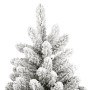 Árbol de Navidad artificial con bisagras y nieve flocada 180 cm en Decoración Festiva y Estacional | Comprar online en Foru.es