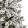 Árbol de Navidad artificial con bisagras y nieve flocada 210 cm en Decoración Festiva y Estacional | Comprar online en Foru.es