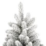 Árbol de Navidad artificial con bisagras y nieve flocada 240 cm en Decoración Festiva y Estacional | Comprar online en Foru.es