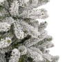 Árbol de Navidad artificial con bisagras y nieve flocada 240 cm en Decoración Festiva y Estacional | Comprar online en Foru.es