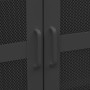 Baúl de almacenaje industrial metal negro 70x40x115 cm de vidaXL, Baúles de almacenamiento - Ref: Foro24-339621, Precio: 255,...