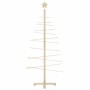 Árbol de Navidad de madera de adorno madera maciza pino 150 cm en Decoración Festiva y Estacional | Comprar online en Foru.es