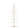 Árbol de Navidad de madera de adorno madera maciza pino 150 cm en Decoración Festiva y Estacional | Comprar online en Foru.es