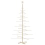 Árbol de Navidad de madera de adorno madera maciza pino 180 cm en Decoración Festiva y Estacional | Comprar online en Foru.es