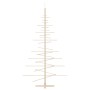 Árbol de Navidad de madera de adorno madera maciza pino 180 cm en Decoración Festiva y Estacional | Comprar online en Foru.es