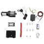 Cabrestante eléctrico placa montaje guía de rodillo 12V 1360KG de vidaXL, Cabrestantes - Ref: Foro24-210231, Precio: 145,45 €...