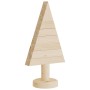 Árboles de Navidad de madera 2 uds madera maciza pino 30 cm en Decoración Festiva y Estacional | Comprar online en Foru.es
