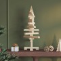 Árbol de Navidad de madera de adorno madera maciza pino 60 cm en Decoración Festiva y Estacional | Comprar online en Foru.es