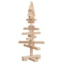 Árbol de Navidad de madera de adorno madera maciza pino 60 cm en Decoración Festiva y Estacional | Comprar online en Foru.es