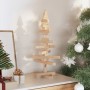 Árbol de Navidad de madera de adorno madera maciza pino 60 cm en Decoración Festiva y Estacional | Comprar online en Foru.es