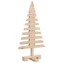 Árbol de Navidad de madera de adorno madera maciza pino 60 cm en Decoración Festiva y Estacional | Comprar online en Foru.es